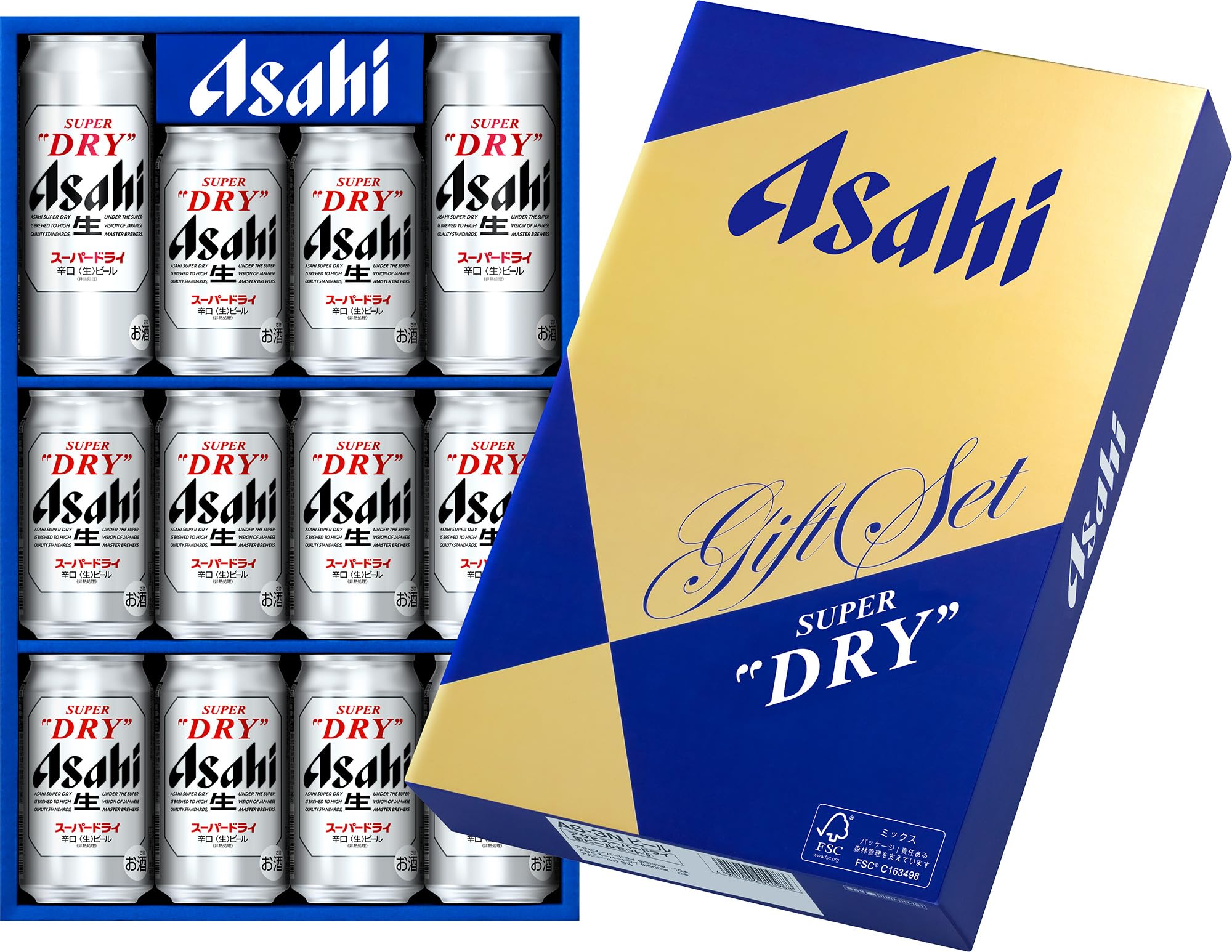 Amazon.co.jp: 【ギフト】アサヒ スーパードライ ビールギフトセット